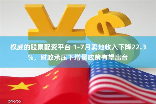 权威的股票配资平台 1-7月卖地收入下降22.3%，财政承压下增量政策有望出台