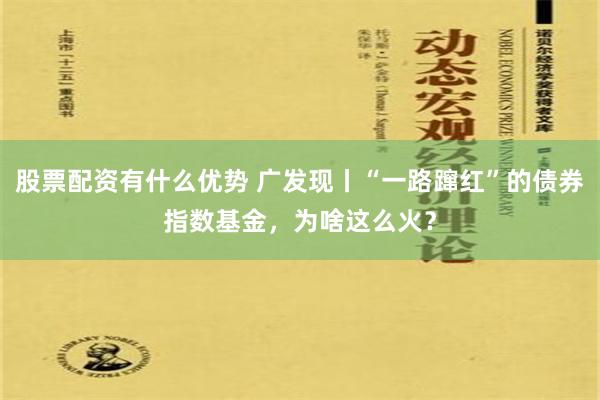 股票配资有什么优势 广发现丨“一路蹿红”的债券指数基金，为啥这么火？