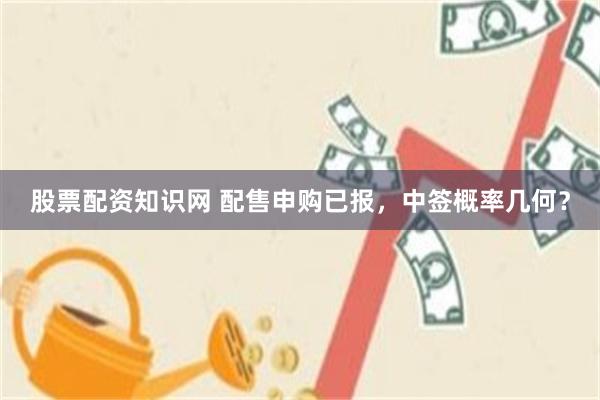 股票配资知识网 配售申购已报，中签概率几何？