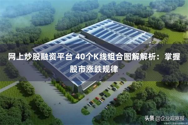 网上炒股融资平台 40个K线组合图解解析：掌握股市涨跌规律