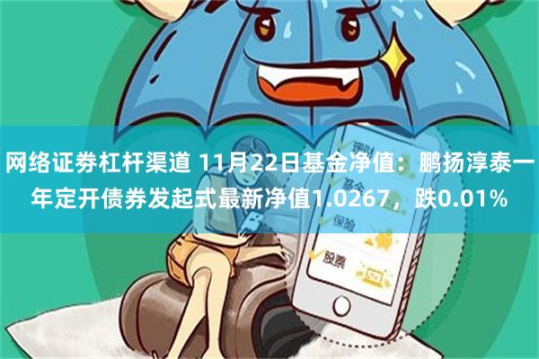 网络证劵杠杆渠道 11月22日基金净值：鹏扬淳泰一年定开债券发起式最新净值1.0267，跌0.01%