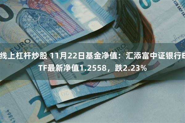 线上杠杆炒股 11月22日基金净值：汇添富中证银行ETF最新净值1.2558，跌2.23%