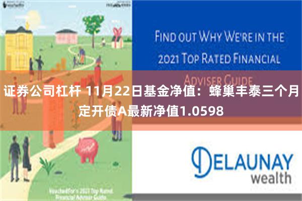 证券公司杠杆 11月22日基金净值：蜂巢丰泰三个月定开债A最新净值1.0598