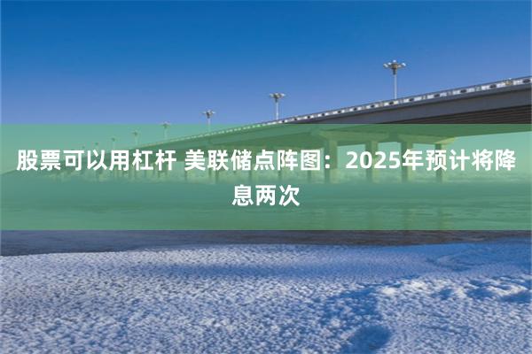 股票可以用杠杆 美联储点阵图：2025年预计将降息两次